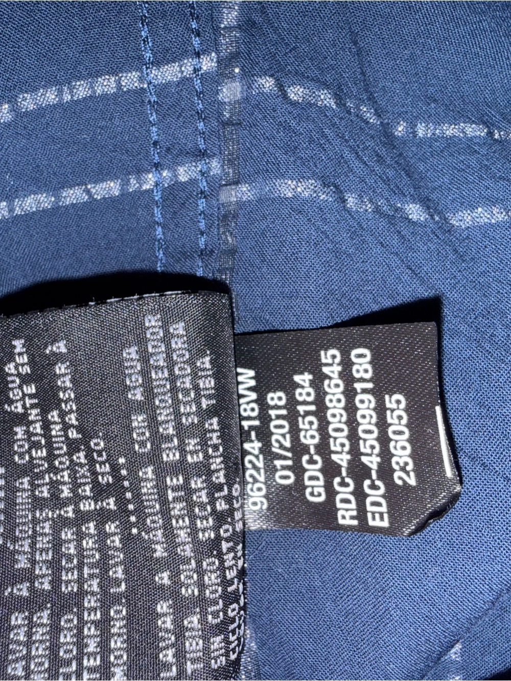 Harley Davidson Blue Plaid Button-Up Shirt with Back Graphic - Picture 9 of 9